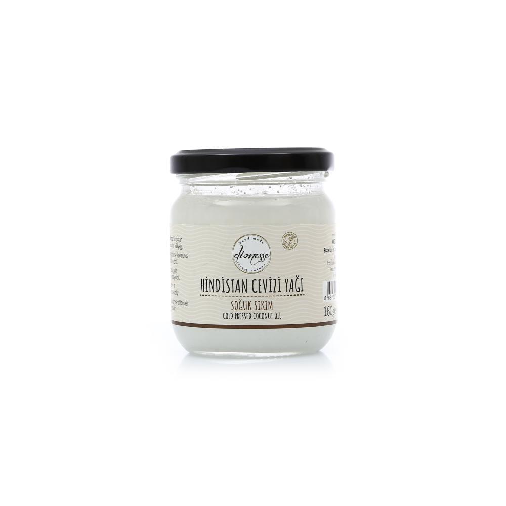Dionesse Hindistan Cevizi Yağı Soğuk Sıkım – 160 gr