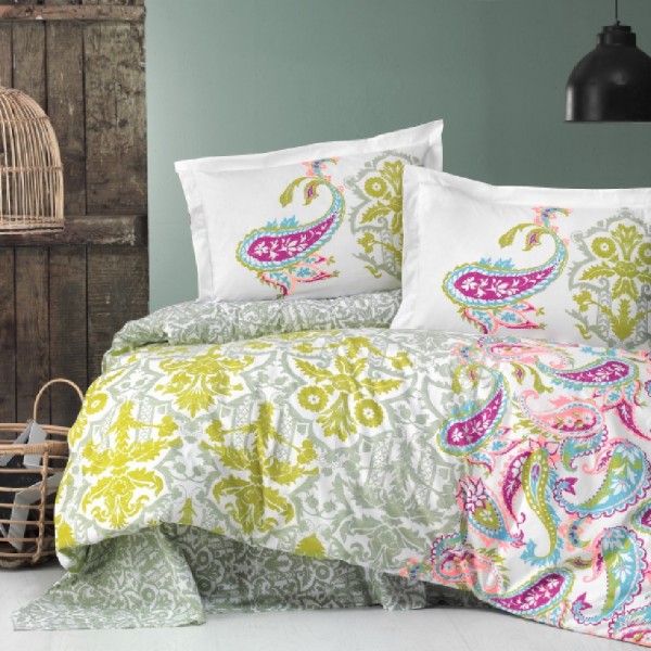 LİDYA 200X220 NEON RANFORCE KUTULU NEVRESİM TAKIMI