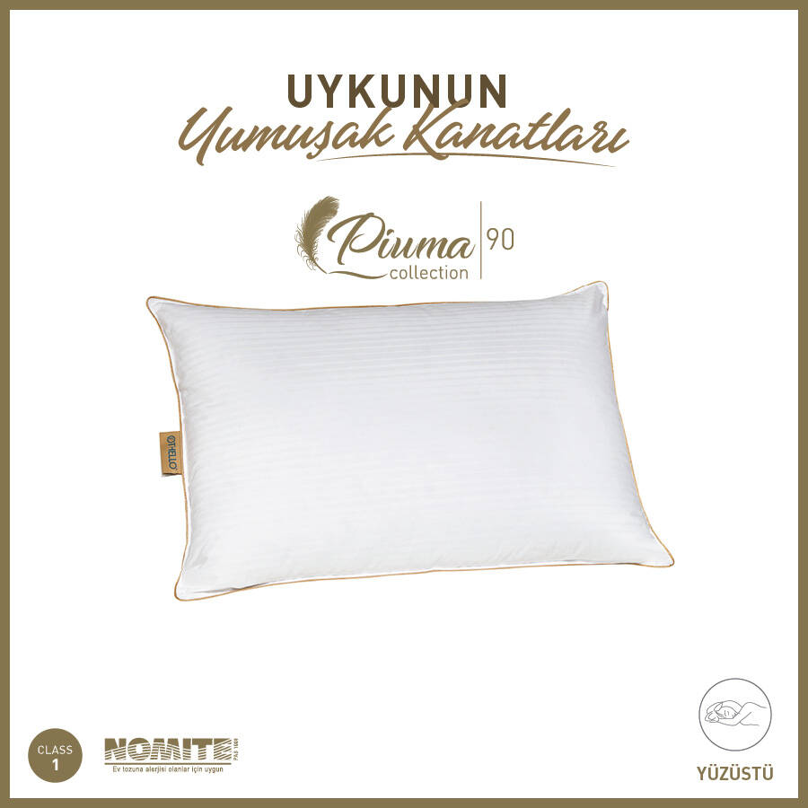 Pıuma 90 Kaz Tüyü Yastık