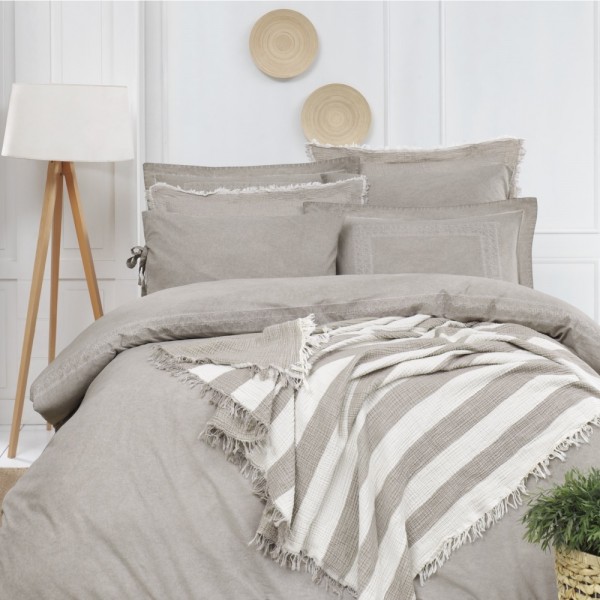 VİNTAGE & BEYOND MÜSLİN YATAK ÖRTÜSÜ-MUFFA