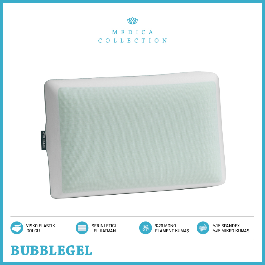 Bubblegel Visko Elastik – Serinletici Jel Katmanlı Yastık